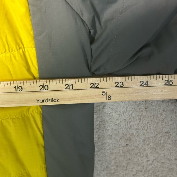 Smartwool Smartloft X-60 Yellow Gray Jacket. Outdoor Hiking Gorpcore Wool Large - Picture 5 of 12
